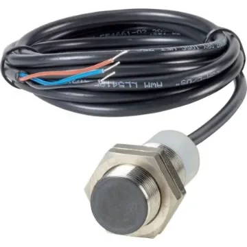 Inductive Threaded Barrel Inductive Proximity Sensor, M18, 5 mm Detection, PNP NO, 48 V - 197841 E57PS-18SPN5-C2 product image