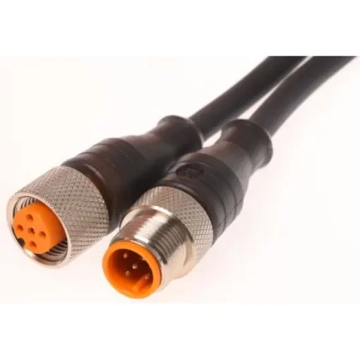 Lumberg Automation Straight Male 5 way M12 to Female 5 way M12 Sensor Actuator Cable, 2m - RST 5-RKT 5-87/2M product image