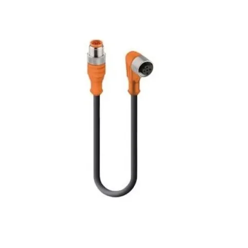 Lumberg Automation Straight Male 5 way M12 to Right Angle Female 5 way M12 Sensor Actuator Cable, 2m - RST 5-RKWT 5-87/2M product image