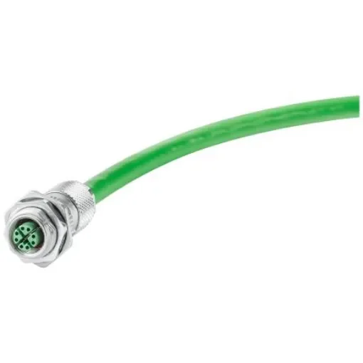 Siemens Socket Ethernet Connector, Cable Mount, Cat6a Straight 4 x 2 Port 8 -Way - 6GK19010DB406AA8 product image