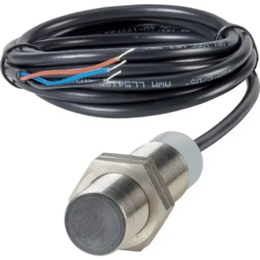 Inductive Threaded Barrel Inductive Proximity Sensor, M18, 5 mm Detection, PNP NC, 48 V - 197791 E57P-18SPC5-C2 product image