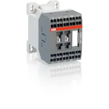 ABB 1SBL10 Contactor, 24 V ac Coil, 3-Pole, 9 A, 4 kW, 3NO/1NC - 1SBL101004R2001 product image