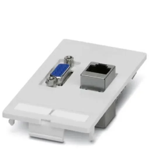 Phoenix Contact Cat5e RJ45 Data Front Plate,With Shielded Shield Type - 1404496 product image