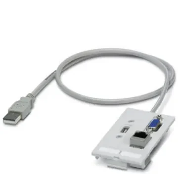 Phoenix Contact Cat5e RJ45 Data Front Plate,With Shielded Shield Type - 1404504 product image