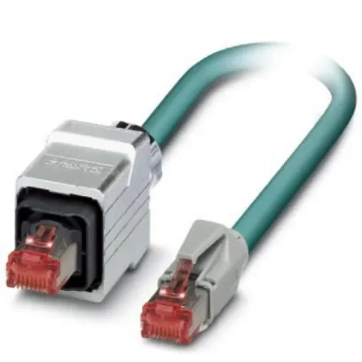 Phoenix Contact, 5m Cat6, Blue RJ45 to Male RJ45 Male, S/FTP Shielded, Terminated - 1415555 product image
