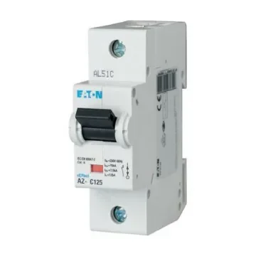 xEffect MCB, 1P, 50A Curve D, 230V AC, 60V DC, 25 kA Breaking Capacity - 211814 AZ-D50 product image