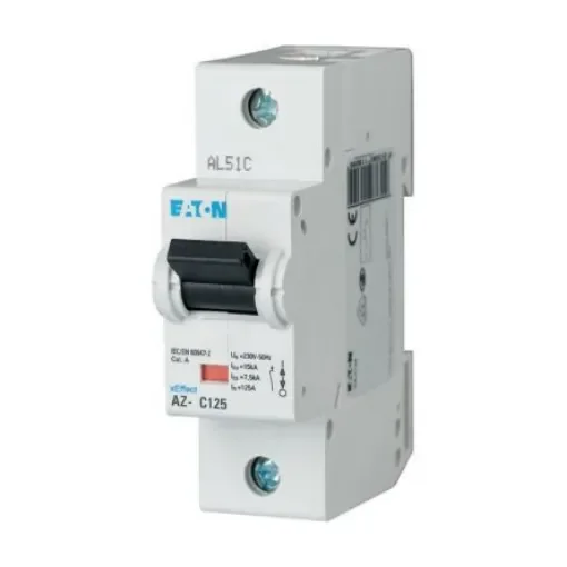 xEffect MCB, 1P, 50A Curve D, 230V AC, 60V DC, 25 kA Breaking Capacity - 211814 AZ-D50 product image