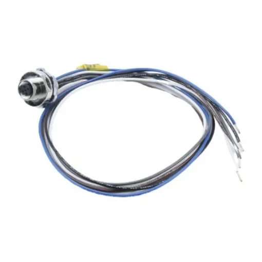 Brad from Molex Straight Female M12 to Female Unterminated Sensor Actuator Cable, 1m - 1200700246 product image