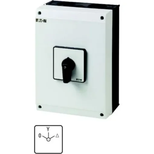 3P 3 Position 60° Star Delta Cam Switch, 690V ac, 100A, Short Thumb Grip Actuator - 222918 T5-4-8410/I5 product image
