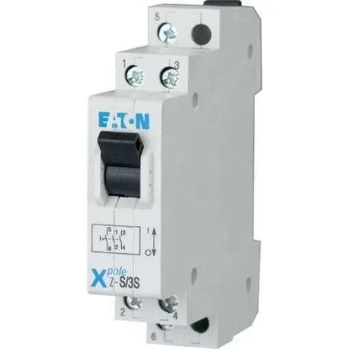 4 Pole DIN Rail Isolator Switch - 20A Maximum Current, IP40 - 248335 Z-S/4S product image