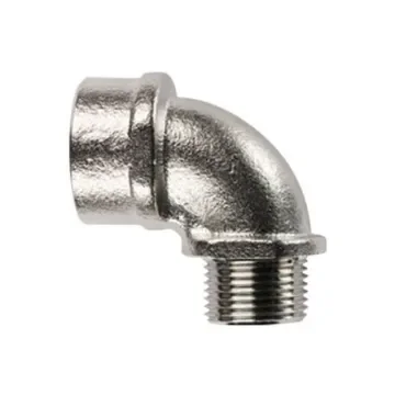 Flexicon, Cable Conduit Fitting, 40mm Nominal Size, M40, Brass, Grey - BM90-40M product image