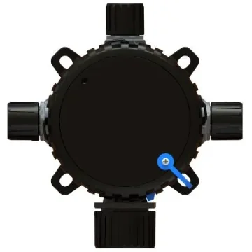 Flexicon Flexible Fitting, Conduit Box, 110mm Nominal Size, 110mm, Nylon 6, Black - CNB110-KIT4 product image