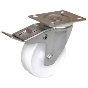 Guitel Hervieu Braked Swivel Castor Wheel, 125kg Capacity, 125mm Wheel - 21701015 product image