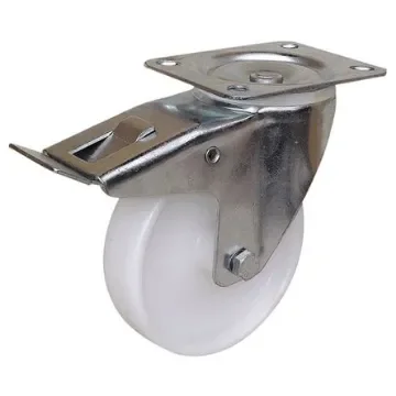 Guitel Hervieu Braked Swivel Castor Wheel, 175kg Capacity, 150mm Wheel - 13510607 product image