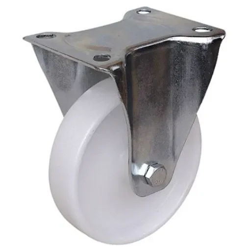 Guitel Hervieu Fixed Castor Wheel, 175kg Capacity, 150mm Wheel - 5180607 product image