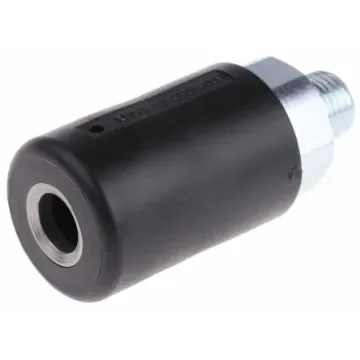 Staubli ? Fluid Connectors Male Safety Quick Connect Coupling, G 1/4 Male Threaded - ERS 06.1151 product image