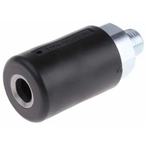 Staubli ? Fluid Connectors Male Safety Quick Connect Coupling, G 1/4 Male Threaded - ERS 06.1151 product image