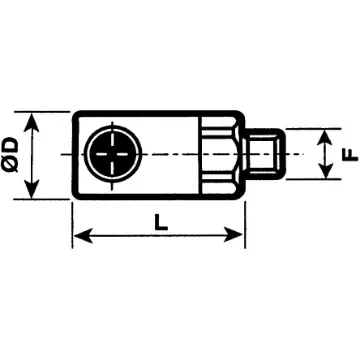 Staubli ? Fluid Connectors Male Safety Quick Connect Coupling, G 3/8 Male Threaded - ERS 06.1152 product image