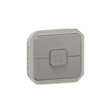 Legrand Grey Push Button Light Switch, 1 Way - 069538L product image