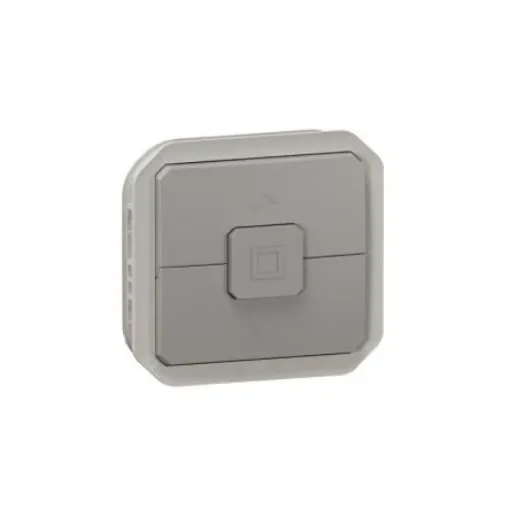 Legrand Grey Push Button Light Switch, 1 Way - 069538L product image