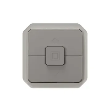Legrand Grey Push Button Light Switch, 1 Way - 069539L product image