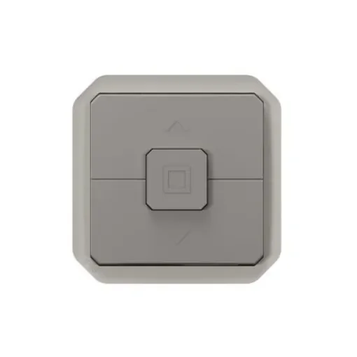 Legrand Grey Push Button Light Switch, 1 Way - 069539L product image