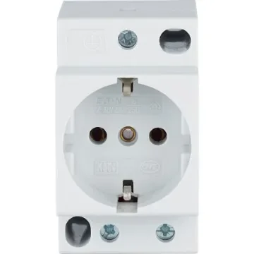 Eaton Z-SD White 1 Gang Plug Socket, 16A, Schuko, Indoor Use - 266875 Z-SD230 product image