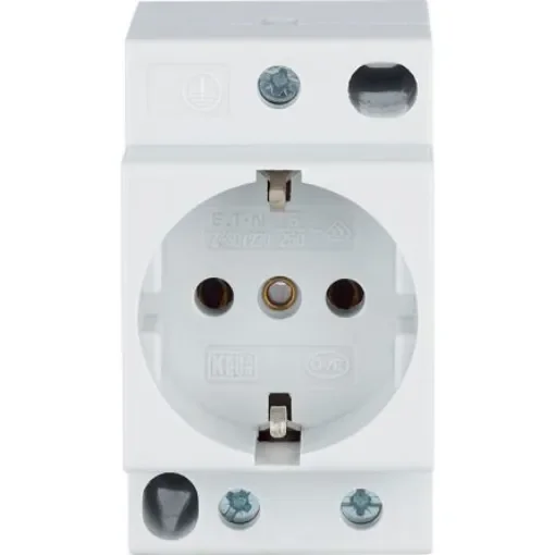 Eaton Z-SD White 1 Gang Plug Socket, 16A, Schuko, Indoor Use - 266875 Z-SD230 product image
