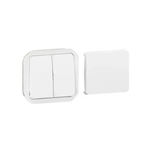Legrand Black Push Button Light Switch, 1 Way - 069618L product image