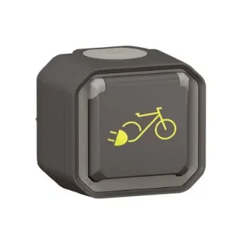 Legrand Grey Push Button Light Switch, 1 Way - 069787L product image