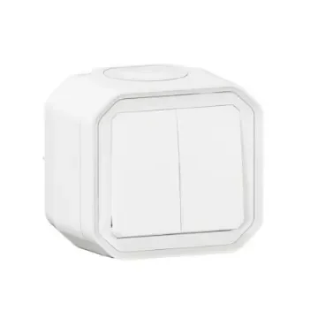 Legrand Black Push Button Light Switch, 1 Way - 070023 product image