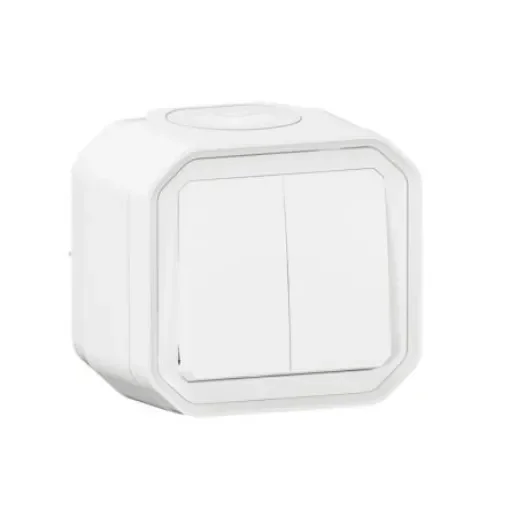 Legrand Black Push Button Light Switch, 1 Way - 070023 product image