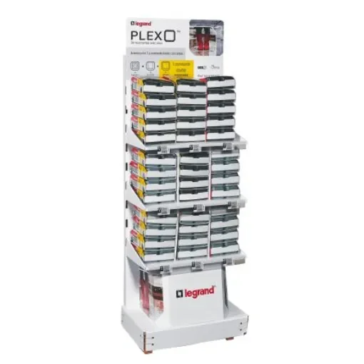 Legrand Grey Push Button Light Switch, 1 Way - 100100 product image