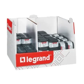 Legrand Grey Push Button Light Switch, 1 Way - 300205 product image