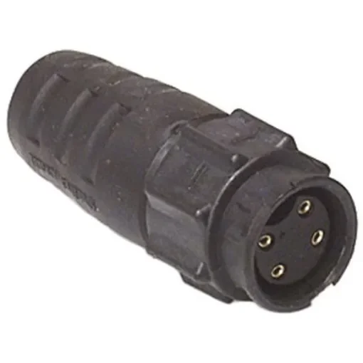 Switchcraft Circular Connector, 4 Contacts, Cable Mount, Socket, Female, IP68, IP69K, EN3 Series - EN3L4FX product image