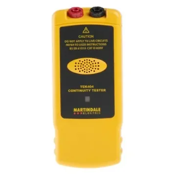 Martindale TEK404 Continuity Tester 5mA, Model TEK 404 product image