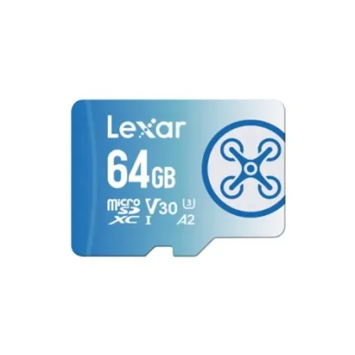 Lexar 64 GB MicroSDXC Micro SD Card, A2, Class10, U3, UHS-I, V30 - LMSFLYX064G-BNNNG product image