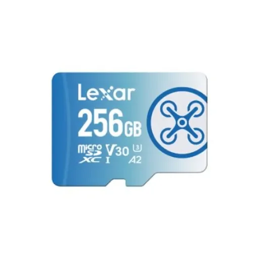 Lexar 256 GB MicroSDXC Micro SD Card, A2, Class10, U3, UHS-I, V30 - LMSFLYX256G-BNNNG product image