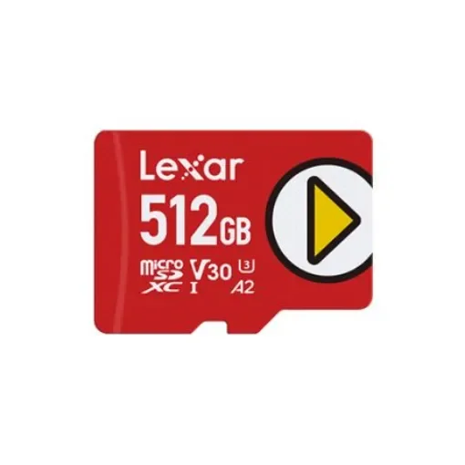 Lexar 512 GB MicroSDXC Micro SD Card, A2 V30 U3, Class10, UHS-I - LMSPLAY512G-BNNNG product image