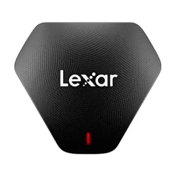 Lexar 3 port USB 3.1 External Multi Card Reader for MicroSD, SD Memory Cards - LRW500URB product image