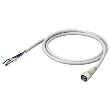 Omron Straight Female M12 to Unterminated Sensor Actuator Cable, 5m - XS5F-D421-G80-F product image