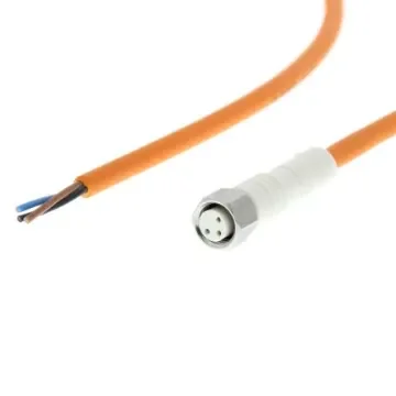 Omron Straight Female M8 to Unterminated Sensor Actuator Cable, 5m - Y92E-S08PP3S 5M product image