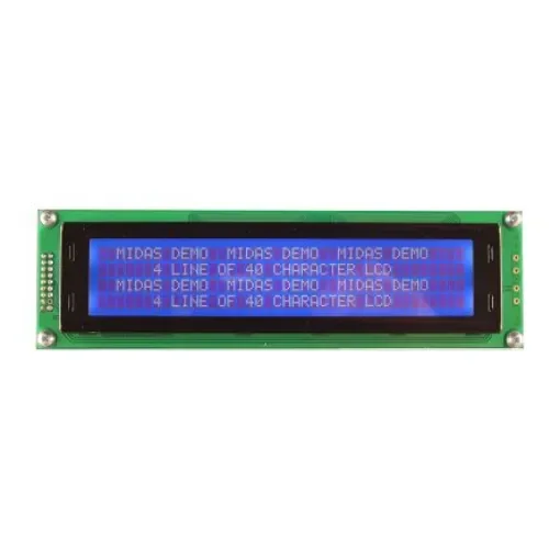 Midas MC44005A6W-BNMLW3.3-V2 LCD LCD Display, 4 Rows by 40 Characters product image