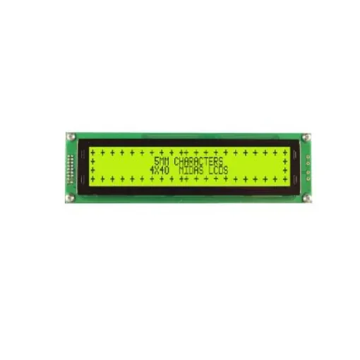 Midas MC44005A6W-SPTLY3.3-V2 LCD LCD Display, 4 Rows by 40 Characters product image