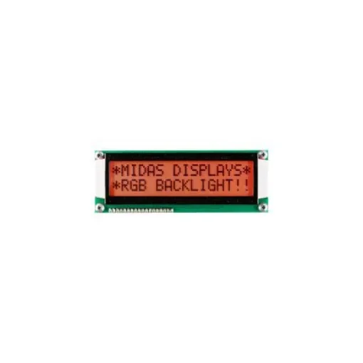 Midas MD21609A6W-FPTLRGB LCD LCD Display, 2 Rows by 16 Characters product image