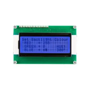 Midas MD42005C6W-FPTLRGB LCD LCD Display, 4 Rows by 20 Characters product image