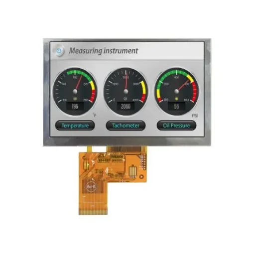 Midas MDT0500D6IH-RGB LCD Colour Display, 5in, 800 x 480pixels product image