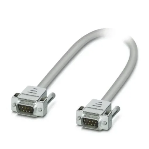 Phoenix Contact Male 9 Pin D-sub to Male 9 Pin D-sub Cable, 3m - 2305596 product image