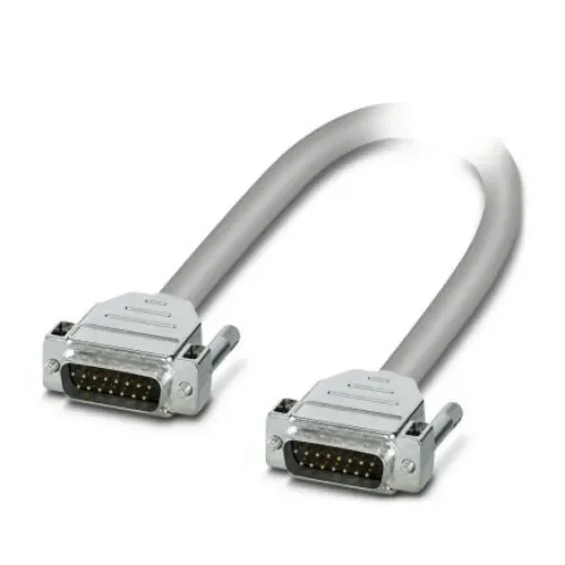 Phoenix Contact Male 15 Pin D-sub to Male 15 Pin D-sub Cable, 2m - 2305619 product image