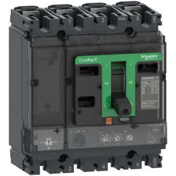 Schneider Electric, ComPacT NSX MCCB 4P 100A, Fixed Mount - C10F42D100 product image